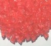 50g 5x4.5mm Transparent Coral Triangles